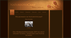 Desktop Screenshot of naturephotocamp.com